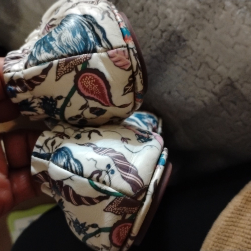 Tory Burch Minnie Travel Ballet Flats Floral - Picture 9 of 11